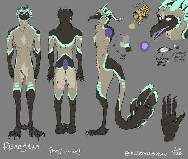 renegade's reference sheet